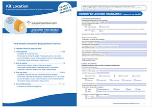 Kit de location complet et gratuit à télécharger (location vide)